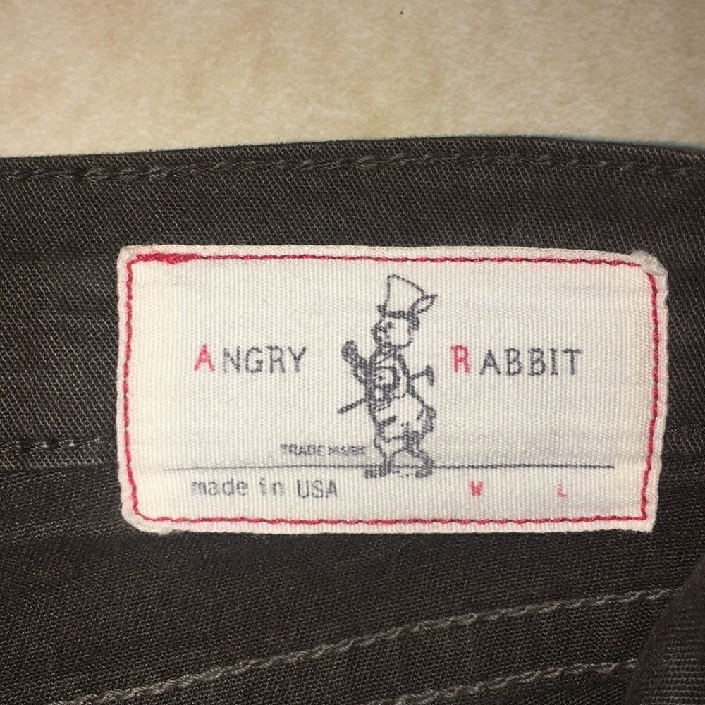 Angry Rabbit (ModCloth) Green Jeans - Picture 2 of 8
